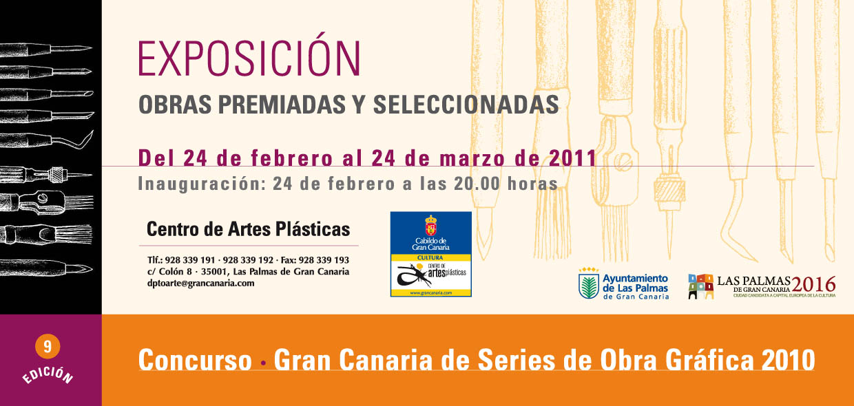 Exposición «Concurso Gran Canaria de Series de Obra Gráfica 2010»
