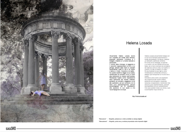 revista Saguru Magazine, reportaje Helena Losada